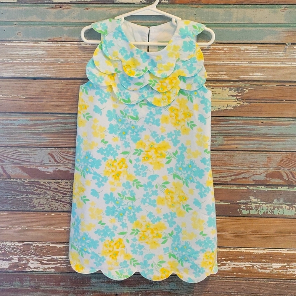 Like New Boutique-Sage & Lilly Sz 5 Scalloped Floral Dress